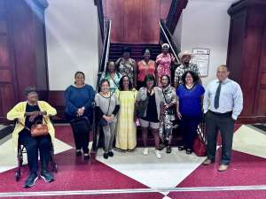 Thirteen descendants of Jonesville reunite for an informal gathering at WKU where they heard updates from the university's Jonesville Reconciliation Workgroup as well as discussed plans and ideas for the future.